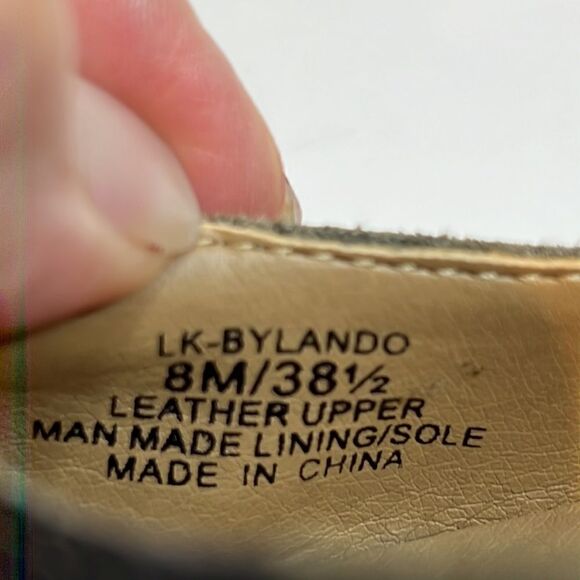 Lucky Brand Camo Green Suede Flats Shoes Size 8‎ - Picture 13 of 13